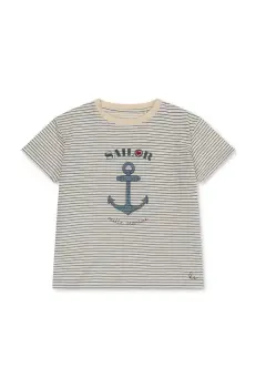 Konges Slojd tricou de bumbac pentru copii cu imprimeu imagine