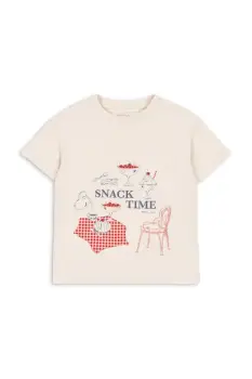 Konges Slojd tricou de bumbac pentru copii FAMO TEE GOTS imagine