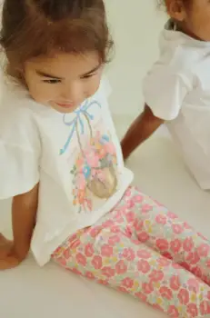 Konges Slojd tricou din amestec de in pentru copii ERA TEE OCS KS103194 imagine