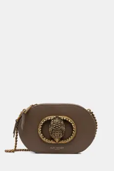 Kurt Geiger London geanta de piele culoarea maro, 3600637109 imagine