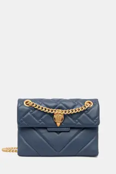 Kurt Geiger London geanta de piele KENSINGTON culoarea albastru marin, 4372889109 imagine
