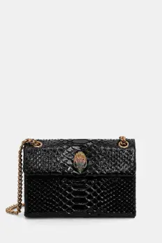 Kurt Geiger London geanta de piele KENSINGTON culoarea negru, 4372400719 imagine