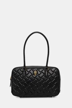 Kurt Geiger London geanta de piele KENSINGTON culoarea negru, 4702000109 imagine