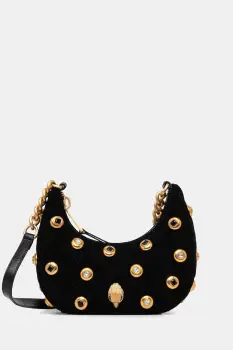 Kurt Geiger London geanta de piele KENSINGTON culoarea negru, 5014200289 imagine