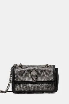 Kurt Geiger London geanta de piele KENSINGTON culoarea negru, 5019001189 imagine
