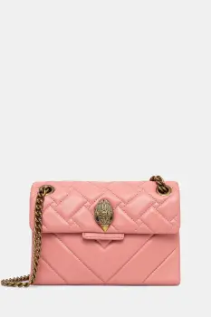Kurt Geiger London geanta de piele KENSINGTON culoarea portocaliu, 4372857109 imagine