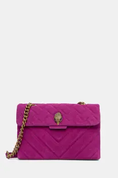 Kurt Geiger London geanta de piele KENSINGTON culoarea roz, 3586252219 imagine