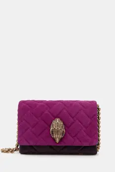 Kurt Geiger London geanta de piele KENSINGTON culoarea roz, 9594552219 imagine