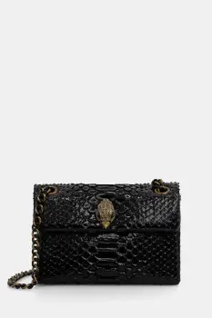 Kurt Geiger London geanta de piele MINI KENSINGTON culoarea negru, 5017300719 imagine