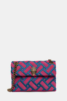 Kurt Geiger London geanta de piele MINI KENSINGTON culoarea roz, 5017657219 imagine
