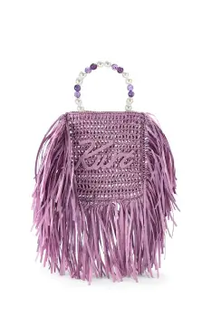 Kurt Geiger London geanta pentru femei Kurt Mini Tote Fringe imagine