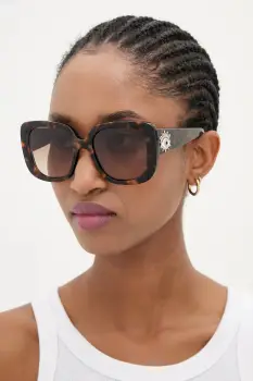 Kurt Geiger London ochelari de soare Evil Eye culoarea maro, 4738932679 imagine