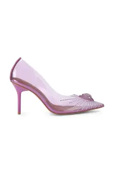 Kurt Geiger London pantofi cu toc stiletto Eagle Vinyl Court Viola imagine