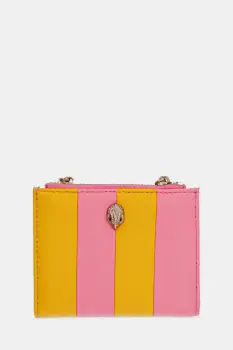 Kurt Geiger London portofel de piele KENSINGTON culoarea roz, 2746957109 imagine