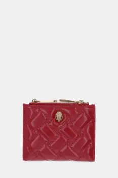 Kurt Geiger London portofel de piele MINI PURSE KENSINGTON culoarea rosu, 4198750319 imagine