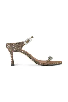 Kurt Geiger London sandale cu toc inalt Strass Double Buckle Sdl imagine