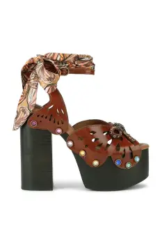 Kurt Geiger London sandale din piele Butterfly Platform Sdl imagine