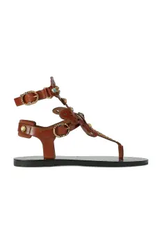 Kurt Geiger London sandale in stil roman pentru femei, din piele Boho Butterfly Gladiator imagine