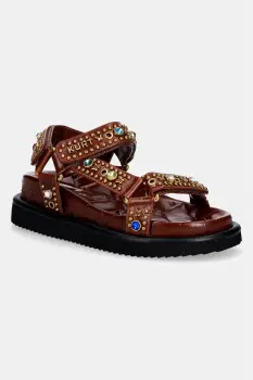 Kurt Geiger London sandale pentru femei, din piele Orson Sandal imagine