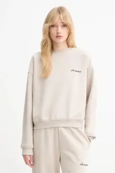 La Mania bluza ROYAL culoarea bej, uni, ROYAL imagine