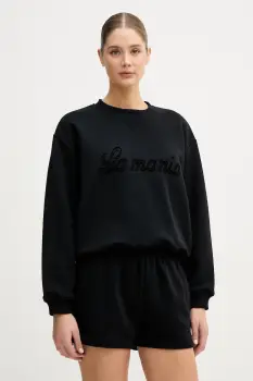 La Mania hanorac oversized pentru femei, cu bumbac imagine