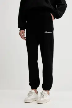 La Mania pantaloni de trening RIDGE culoarea gri, RIDGE imagine