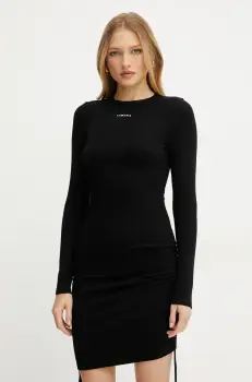 La Mania rochie culoarea negru, mini, mulata, FAITH.4 imagine