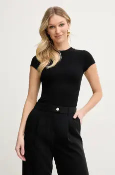 La Mania tricou femei, culoarea negru, FIRST.2 imagine