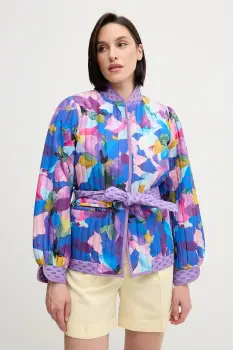 La Petite Francaise geaca VICKY culoarea violet, de tranzitie, VICKY imagine