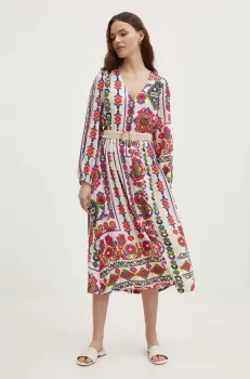 La Petite Francaise rochie RECUL midi, evazati imagine