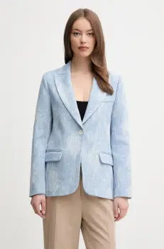 La Petite Francaise sacou VIANEY un singur rand de nasturi, cu imprimeu, VIANEY imagine