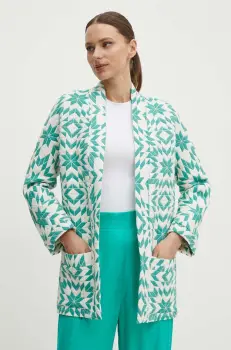 La Petite Francaise sacou VIDEO culoarea verde, desfacut, modelator imagine