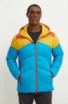 LA Sportiva geaca sport din puf Nature Down culoarea turcoaz, F18614735 imagine