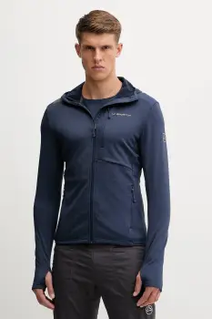 LA Sportiva hanorac in aer liber Chill Thermal culoarea bleumarin, cu gluga, uni, ZAHF017 imagine