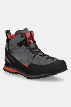 LA Sportiva pantofi Boulder X Mid GTX culoarea gri, ZFAS054 imagine