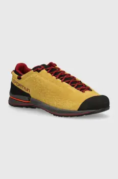 LA Sportiva pantofi TX2 Evo Leather barbati, culoarea galben imagine