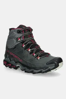 LA Sportiva pantofi Ultra Raptor II Mid Leather GTX culoarea gri, ZFHS097 imagine
