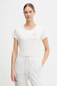 LA Sportiva tricou din bumbac Circle Logo culoarea bej, ZACT190 imagine