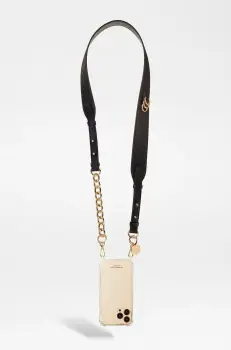 LaCoqueFrancaise curea telefon Lara 120 cm culoarea negru imagine