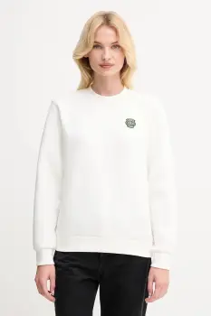 Lacoste bluza culoarea bej, cu imprimeu, SF8006 imagine
