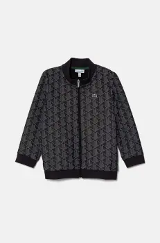 Lacoste bluza culoarea negru, modelator, SJ1233 imagine