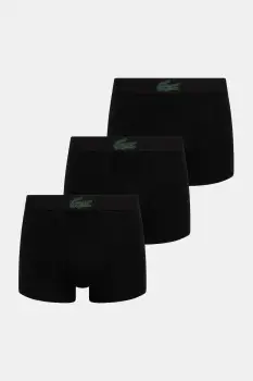 Lacoste boxeri 3-pack culoarea negru, 5H4962 imagine