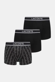 Lacoste boxeri 3-pack culoarea negru, 5H4970 imagine
