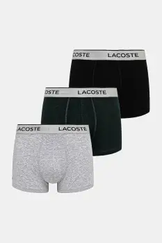 Lacoste boxeri 3-pack culoarea negru, 5H6428 imagine