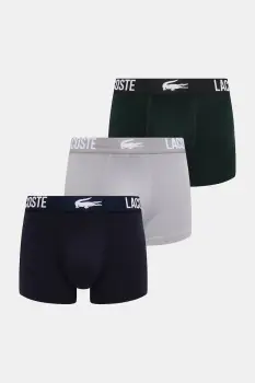 Lacoste boxeri barbati bumbac cu elastan pachet de 3 imagine