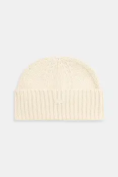 Lacoste caciula de lana culoarea bej, RB4163 imagine