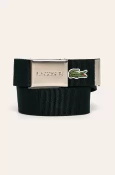 Lacoste curea barbati, culoarea albastru marin imagine