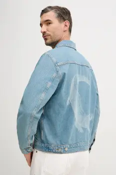 Lacoste geaca jeans de tranzitie, BH8982 imagine