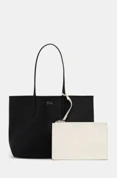 Lacoste geanta culoarea negru, NF2142AA imagine