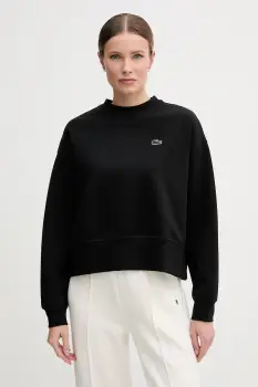 Lacoste hanorac oversized pentru femei cu bumbac imagine